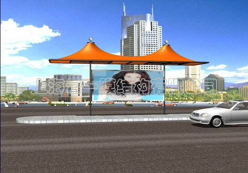 候車站臺膜結構2112