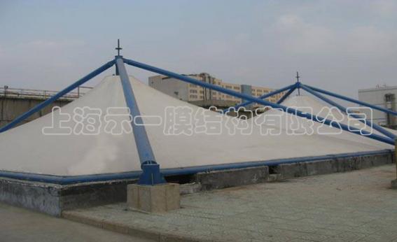 污水處理膜結構加蓋-5