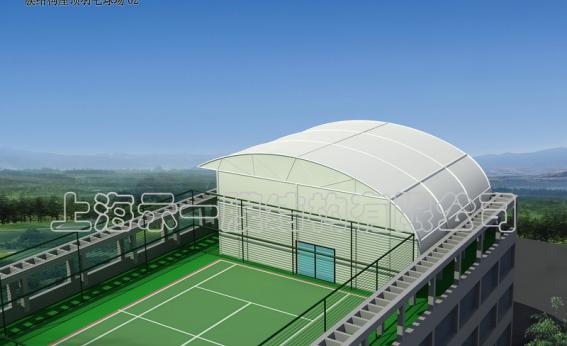 樓頂陽臺膜結構4038