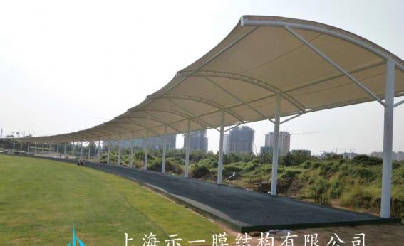球場膜結構遮陽棚10311