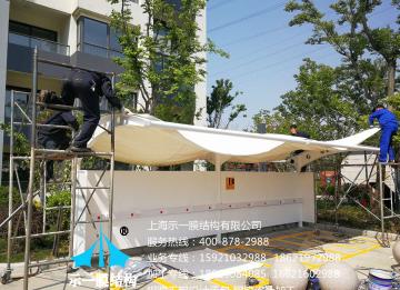 小議在膜結構車棚設計安裝時需要注意的事項