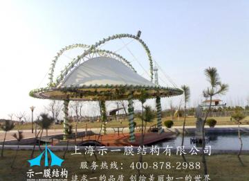 空間膜結構的發展與運用