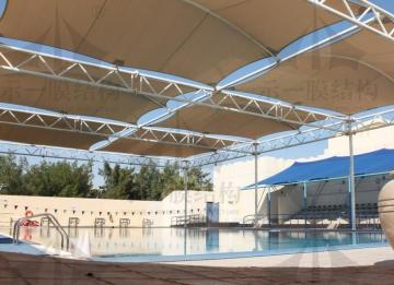 泳池膜結(jié)構(gòu)遮陽(yáng)棚的好選擇