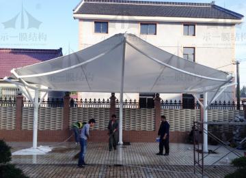 納涼怎么能少了膜結構涼棚呢！