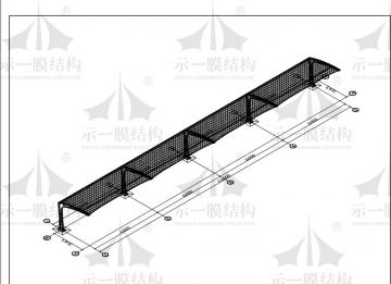 上海示一膜結構公司能直接設計膜結構工程圖紙嗎？