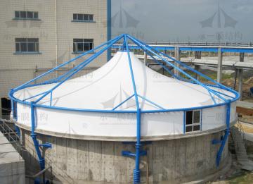 膜結(jié)構(gòu)建筑在污水池加蓋中的6大優(yōu)點(diǎn)是什么？