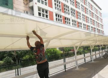 膜結構車棚鋼結構骨架的加固方法有哪些？