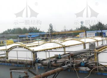 膜結構污水池加蓋的特點是什么？