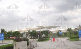 F1賽車場PTFE膜結構看臺