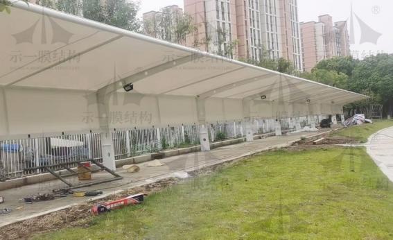 上海嘉定膜結構車棚