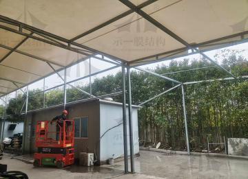 走廊、連廊膜結構的實用性