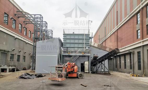 鄭州柱塞泵防凍圍護(hù)罩項目