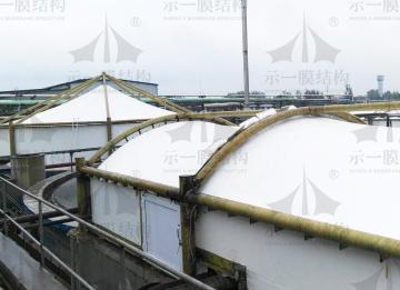 膜結(jié)構(gòu)污水池加蓋到底能否解決環(huán)保問題呢？