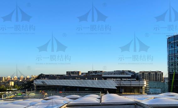安徽蕪湖數字園區ETFE膜項目-2階段