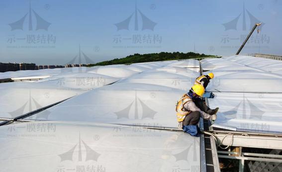 安徽蕪湖數字園區ETFE膜項目-2階段-1