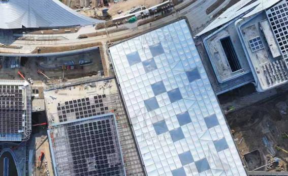 安徽蕪湖數字園區ETFE膜項目-3階段